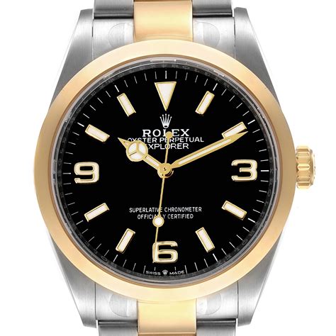 rolex explorer oro|Rolex explorer 36 price.